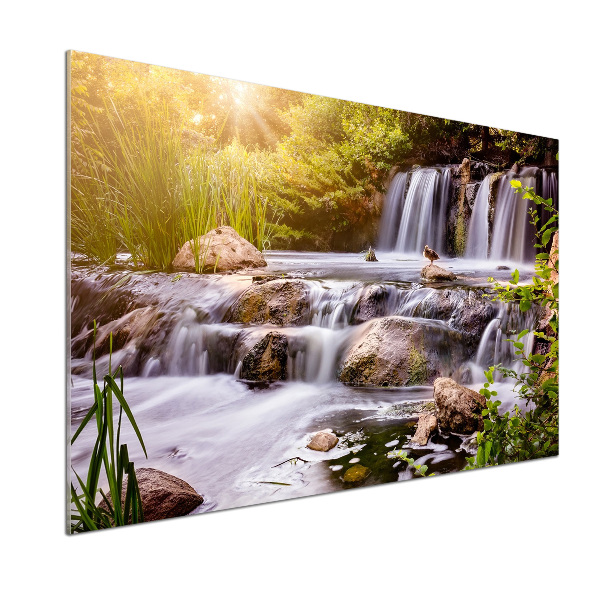 Cooker splashback Waterfall