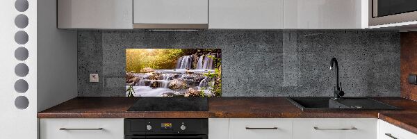 Cooker splashback Waterfall