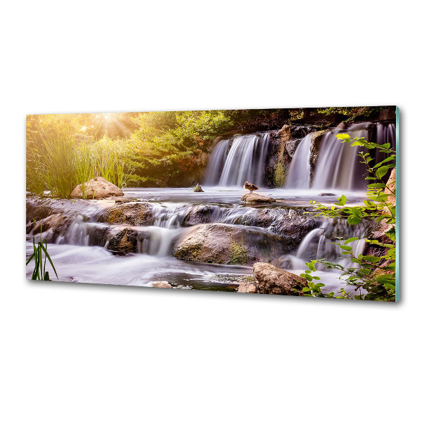 Cooker splashback Waterfall