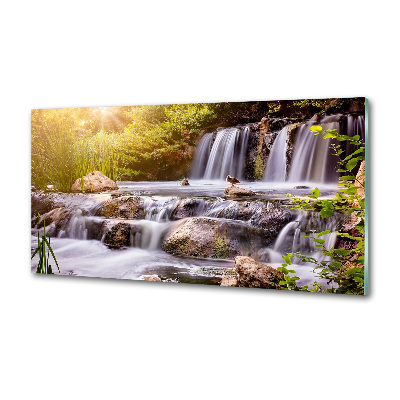 Cooker splashback Waterfall