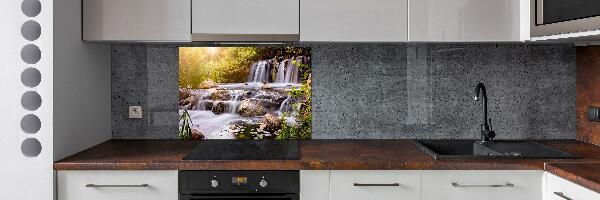 Cooker splashback Waterfall