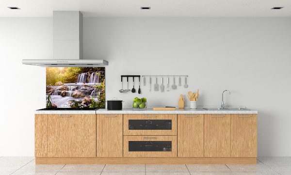 Cooker splashback Waterfall