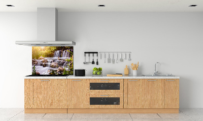 Cooker splashback Waterfall