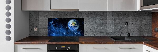 Kitchen splashback Globe