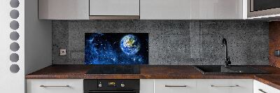 Kitchen splashback Globe