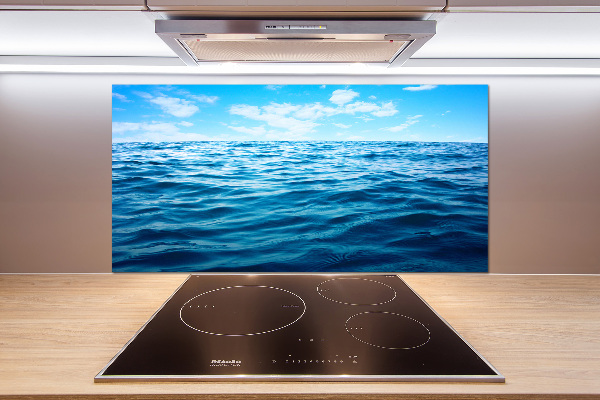 Cooker splashback Sea water