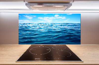 Cooker splashback Sea water