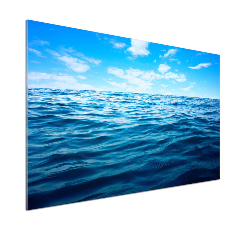 Cooker splashback Sea water