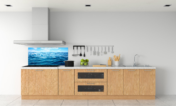 Cooker splashback Sea water