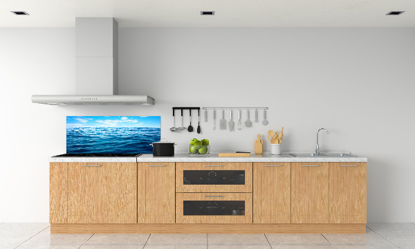 Cooker splashback Sea water