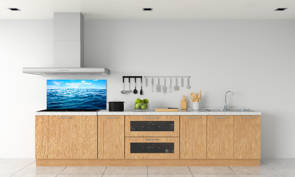 Cooker splashback Sea water