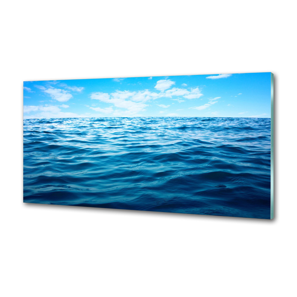 Cooker splashback Sea water