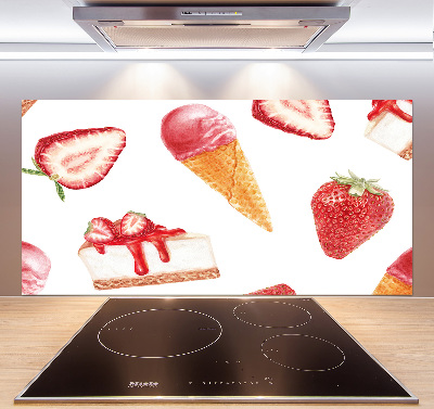 Cooker splashback Dessert