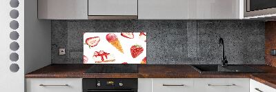 Cooker splashback Dessert