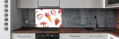 Cooker splashback Dessert