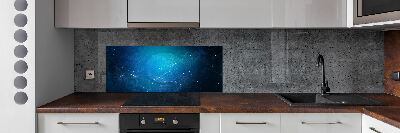 Kitchen splashback Constellation