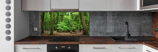 Cooker splashback Dutch forest