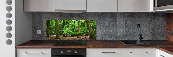 Cooker splashback Dutch forest