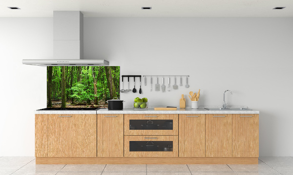 Cooker splashback Dutch forest