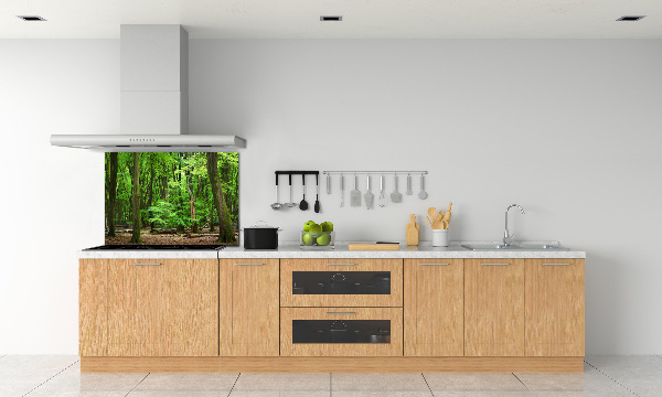 Cooker splashback Dutch forest