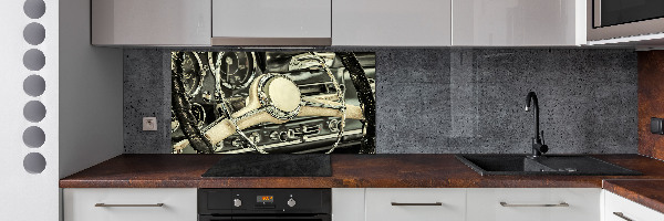 Cooker splashback Carbiolet