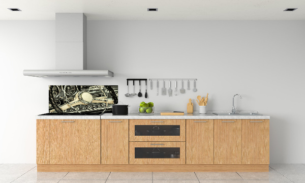 Cooker splashback Carbiolet