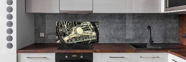 Cooker splashback Carbiolet