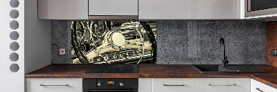 Cooker splashback Carbiolet