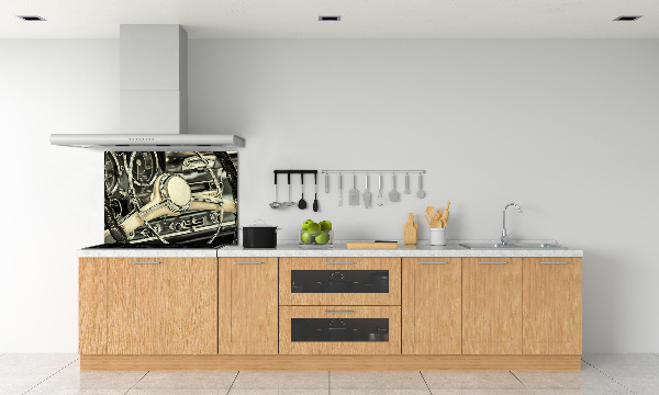 Cooker splashback Carbiolet