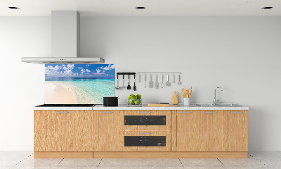 Cooker splashback Beach in the Maldives