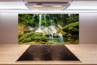 Cooker splashback Waterfall