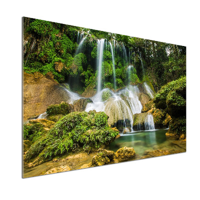 Cooker splashback Waterfall