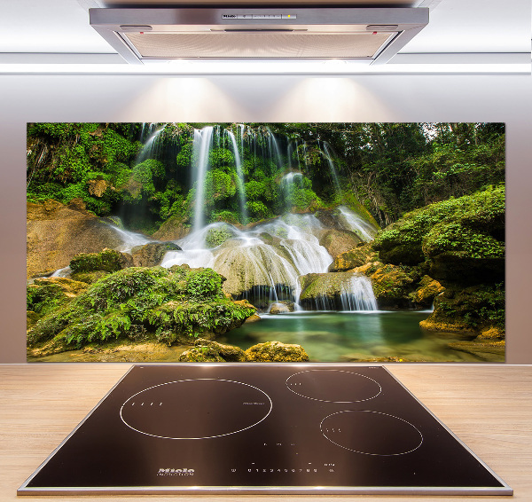 Cooker splashback Waterfall