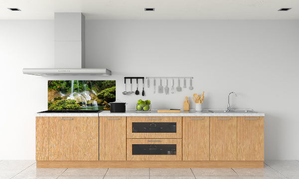 Cooker splashback Waterfall