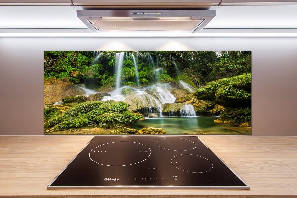 Cooker splashback Waterfall