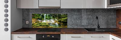 Cooker splashback Waterfall