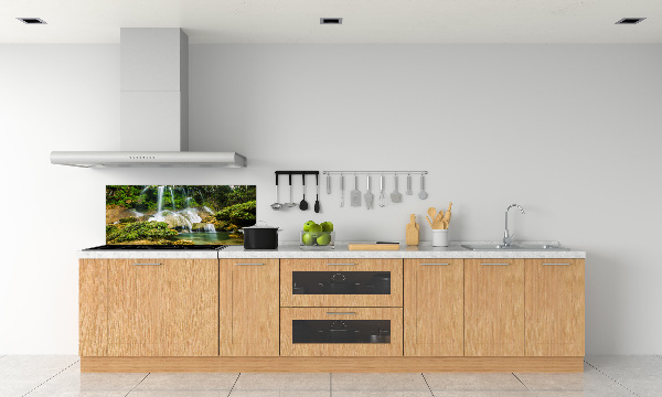 Cooker splashback Waterfall