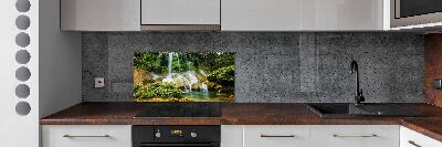 Cooker splashback Waterfall