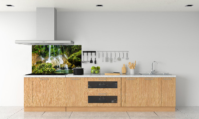 Cooker splashback Waterfall