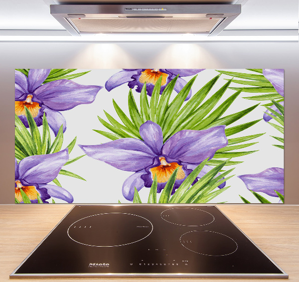 Kitchen wall panels Orchid