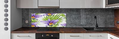 Kitchen wall panels Orchid