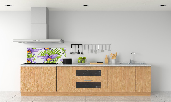 Kitchen wall panels Orchid