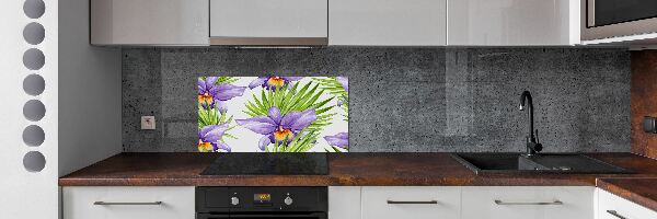 Kitchen wall panels Orchid