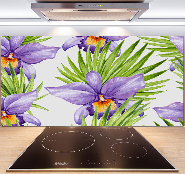 Kitchen wall panels Orchid