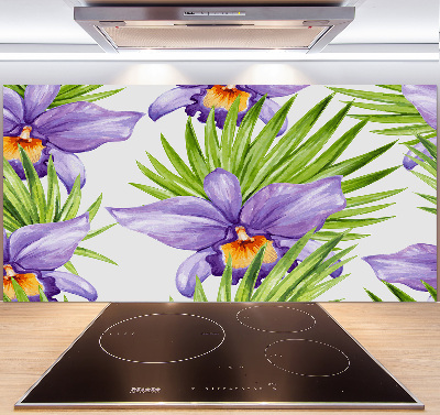 Kitchen wall panels Orchid