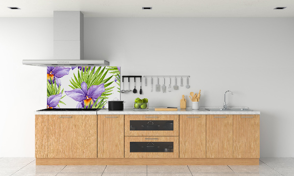 Kitchen wall panels Orchid