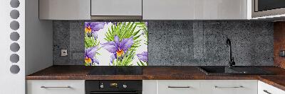 Kitchen wall panels Orchid