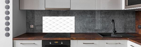 Glass splashback Square background