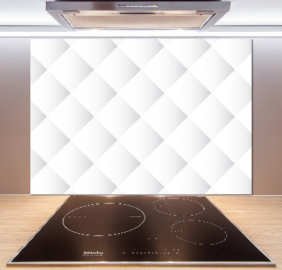 Glass splashback Square background