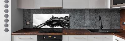 Glass splashback Eiffel Paris tower